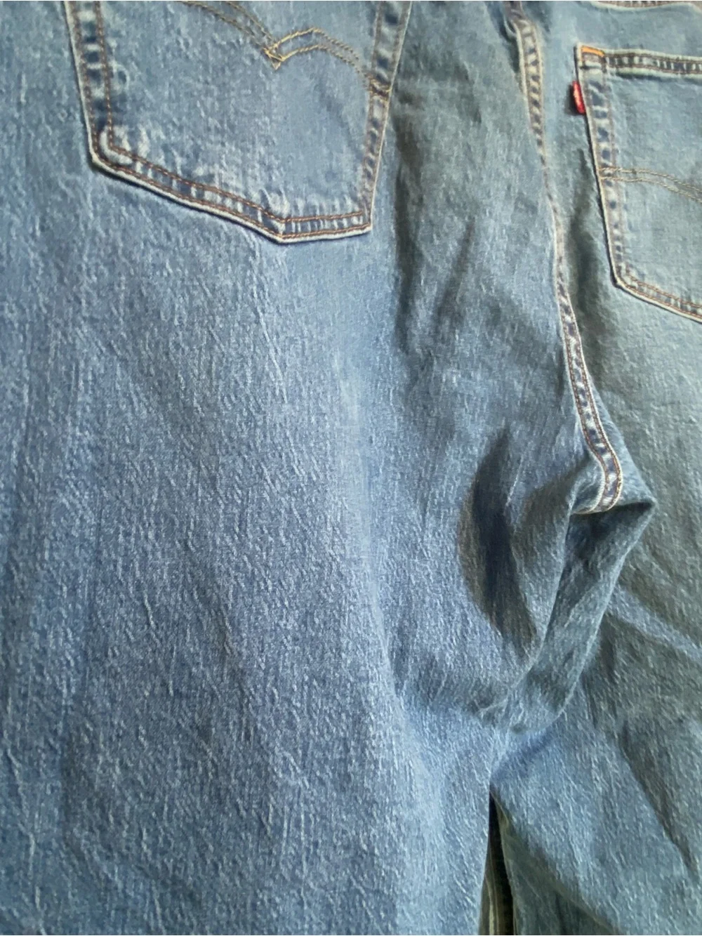Vintage Levi’s 569 Men's Straight Leg Blue Denim Jeans